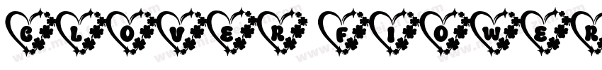 CLOVER FIOWER REGULAR字体转换